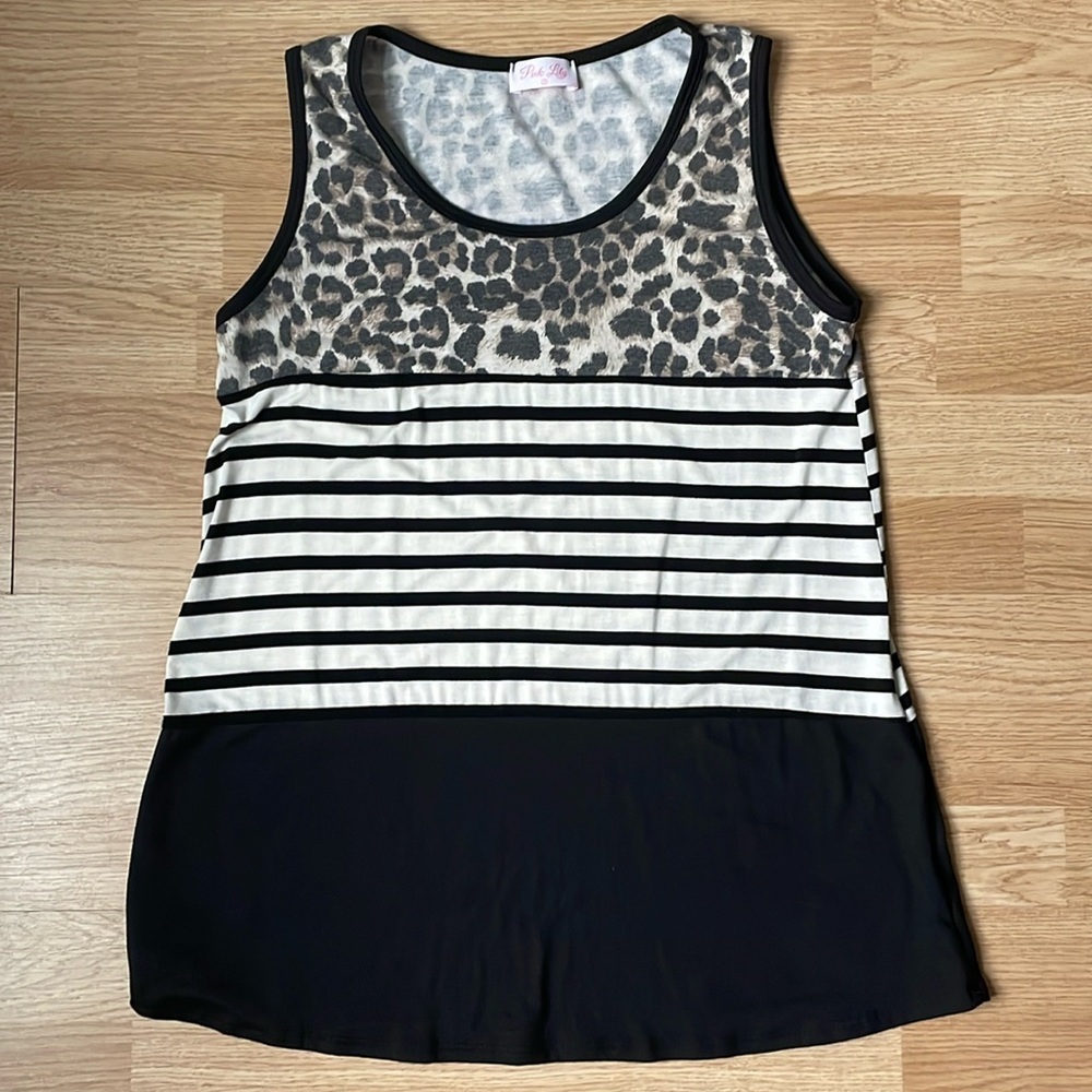 Women’s, Pink Lily, Tank top